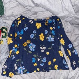 Old navy off the shoulder long sleeve